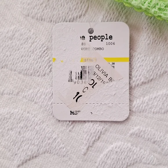 Free People Intimately Lace Underwire Bra New 34B - Picture 6 of 10